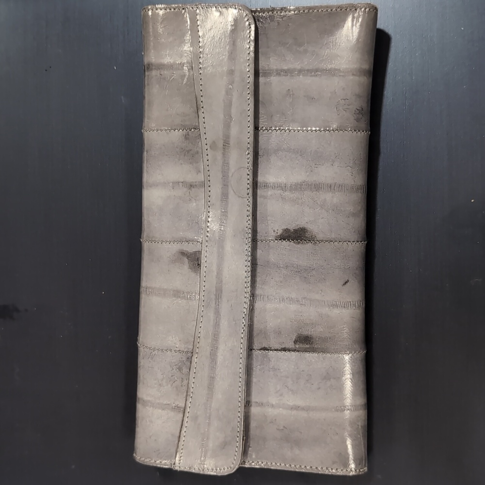 Eel skin wallet
